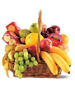 Купить корзину "Фруктовый микс" для тех кто любит разнообразие фруктов  с доставкой в Витязево